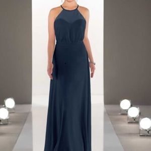 Sorella Vita 9010 Navy Sz 6 Bridesmaid Wedding Prom Like New